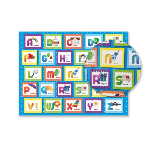 Cartulina Decorada Letras Modernas 48 X 70 Cm