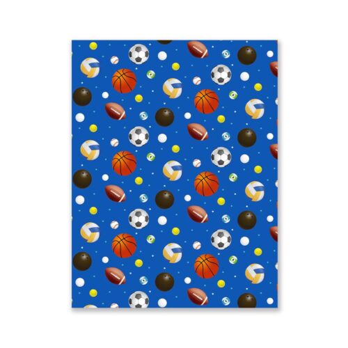 Cartulina Decorada Pelotas 48 X 70 Cm