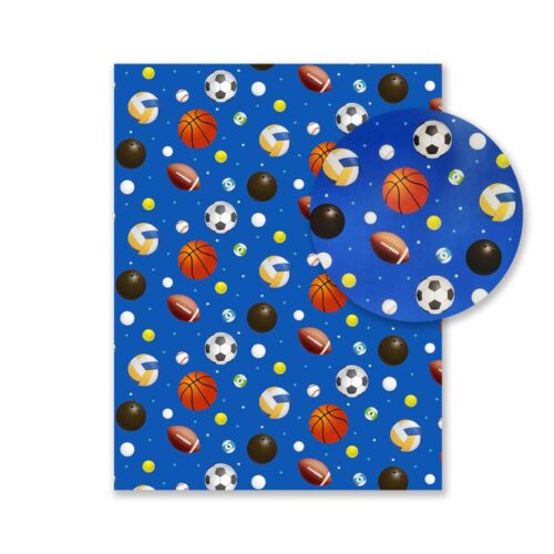 Cartulina Decorada Pelotas 48 X 70 Cm