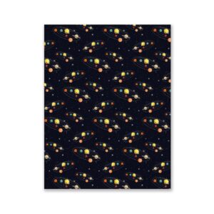 Cartulina Decorada Sistema Solar 48 X 70 Cm