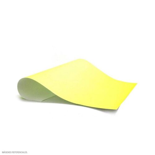 Cartulina Plastificado Amarillo