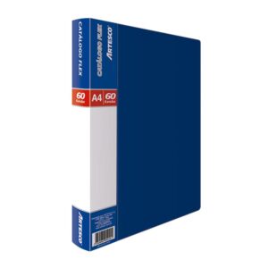 Carpeta Para Precio Artesco A4 Azul X 60 Fundas