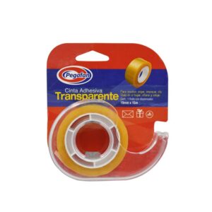 Cinta Adhesiva Pegafan Con Dispositivo Cristal 19Mm X 15 M