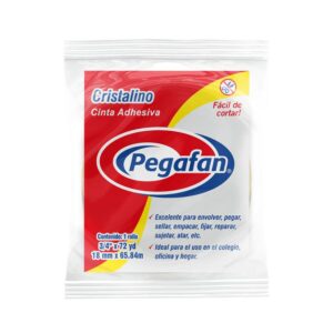 Cinta Adhesiva Pegafan Cristalino 3/4″ X 72 Yd