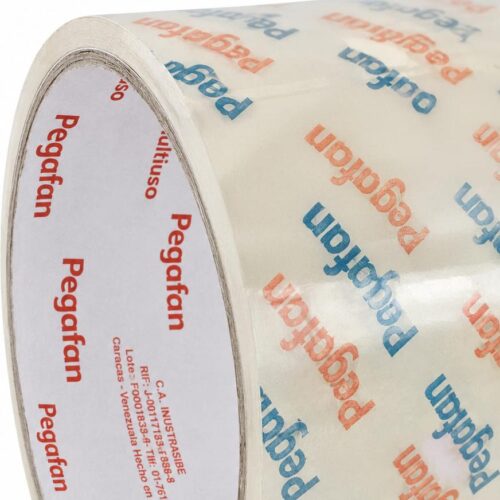 Cinta De Embalaje Pegafan 770 Transparente 2″ X 20 Yd