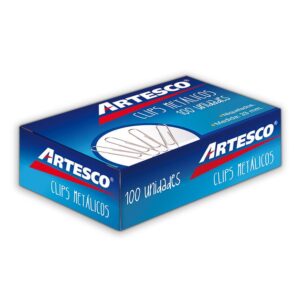 Clips Metálicos Artesco N° 1 Clips Metálicos Artesco N° 1
