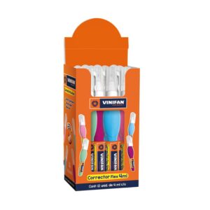 Corrector Vinifan 4Ml Tipo Lapicero Punta De Metal Flex Corrector Vinifan 4Ml Tipo Lapicero Punta De Metal Flex