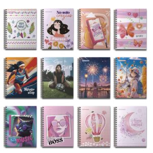 Cuaderno Anillado A4 140H Cuadriculado Mujer Tapa Dura Surco Cuaderno Anillado A4 140H Cuadriculado Mujer Tapa Dura Surco