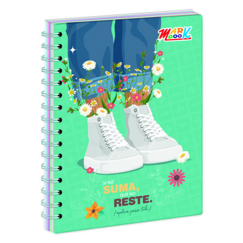 Cuaderno Anillado Cuadriculado Markbook A4 Diseño 160 Hojas Cuaderno Anillado Cuadriculado Markbook A4 Diseño 160 Hojas