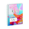 Cuaderno Anillado Cuadriculado Markbook A5 Diseño 100 Hojas