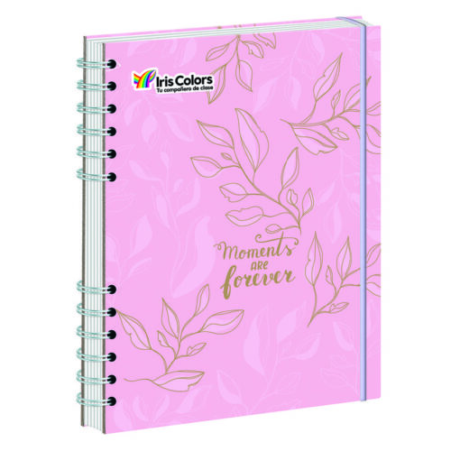 Cuaderno Anillado Iris Colors A5 Bullet Journal Surtido 80 Hojas