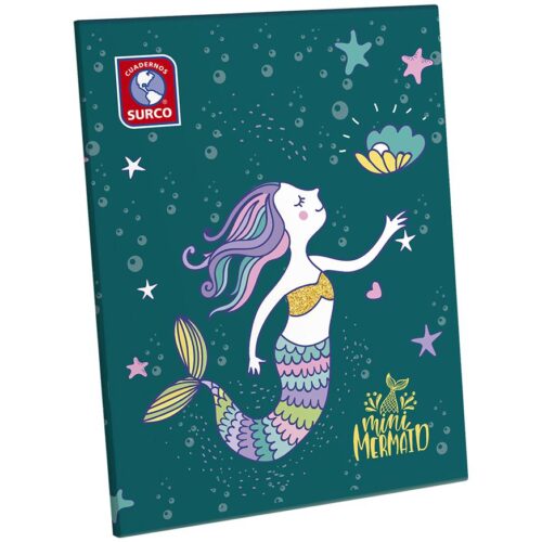 Cuaderno Escolar Chico 40H Cuadriculado Diseño Surco