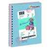 Cuaderno Cuadriculado Anillado Iris Color A4 Diseño Mujer Surtido 170 Hojas Cuaderno Cuadriculado Anillado Iris Color A4 Diseño Mujer Surtido 170 Hojas