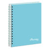 Cuaderno Cuadriculado Anillado Iris Color A4 Sólido 160 Hojas