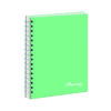Cuaderno Cuadriculado Anillado Iris Color A5 Sólido 160 Hojas Cuaderno Cuadriculado Anillado Iris Color A5 Sólido 160 Hojas