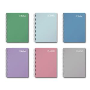Cuaderno Anillado A5 160H Cuadriculado Tapa Dura Solido Justus Cuaderno Anillado A5 160H Cuadriculado Tapa Dura Solido Justus