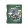 Cuaderno Cuadriculado Anillado Justus A5 Tapa Dura Surtido 160 Hojas