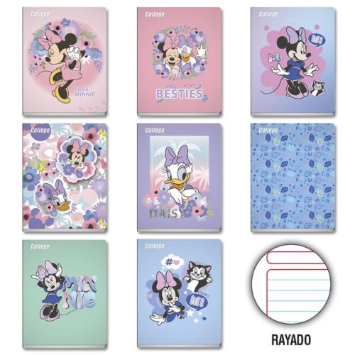 Cuaderno Deluxe 80H Rayado Minnie College Cuaderno Deluxe 80H Rayado Minnie College