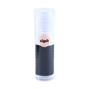 Frasco Ligas Negro/Blanco X 20 Un Kipit