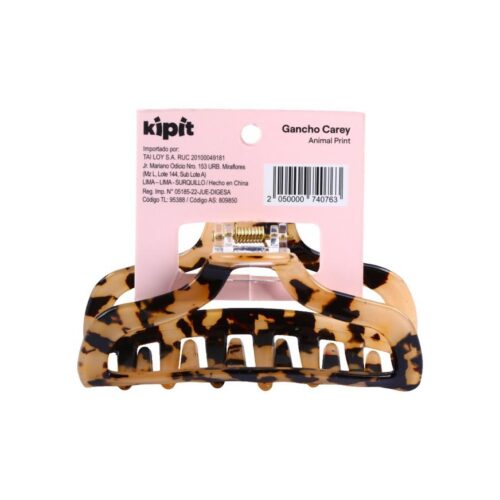 Gancho Carey Animal Print X 1 Kipit