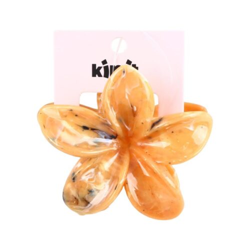 Gancho Claw Clip Flor Marron X 1Un Kipit