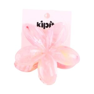 Gancho Claw Clip Flor Rosa X 1Un Kipit