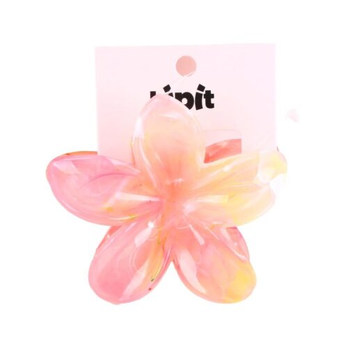 Gancho Claw Clip Flor Rosa X 1Un Kipit