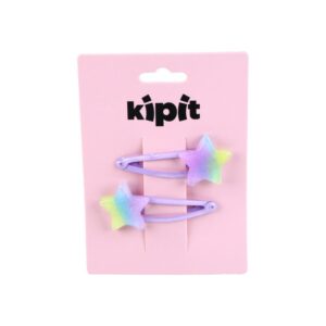 Ganchos Estrella Morados X 2Un Kipit