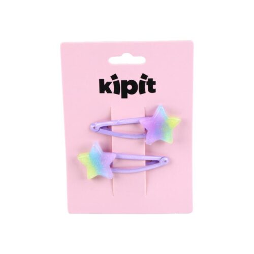 Ganchos Estrella Morados X 2Un Kipit