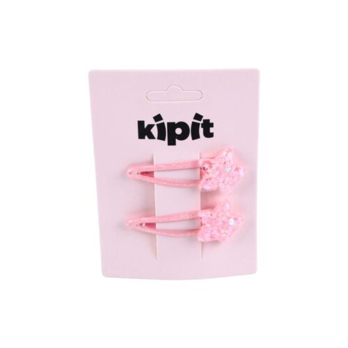 Ganchos Estrella Rosados X 2Un Kipit