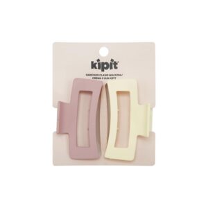 Ganchos Claws Mia Rosa/Crema X 2Un Kipit