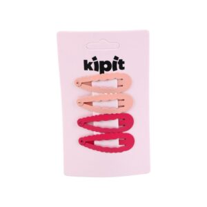 Ganchos Metalicos Rosad Niña X4Un Kipit