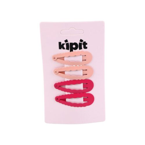 Ganchos Metalicos Rosad Niña X4Un Kipit
