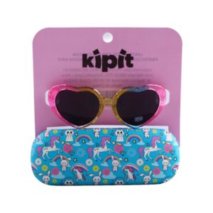 Lentes Sol C/Estuc Prot Uv Corazon Kipit