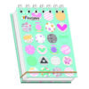 Libreta Anill. Superior 125H Cuadriculado Mujer Tapa Dura Iris Colors