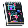 Libreta Anill. Superior 125H Cuadriculado Mujer Tapa Dura Iris Colors
