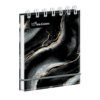 Libreta Espiral 14X9Cm 150H Cuadriculado Diseño Iris Color