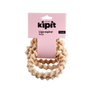 Ligas Espiral Beige X 5Un Kipit