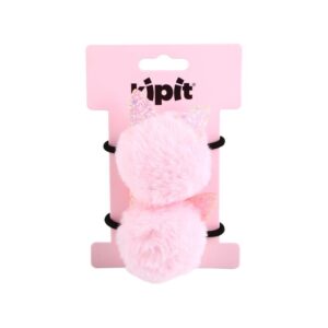 Ligas Pompon Gatito Ros X 2Un Kipit