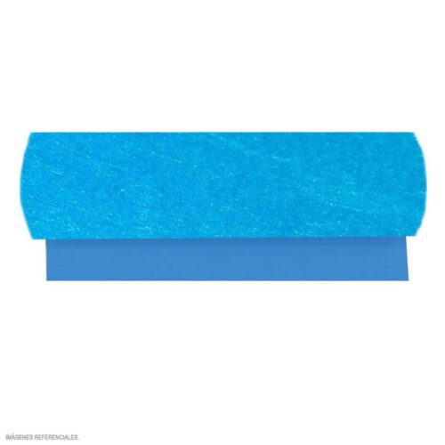 Microporoso Afelpado Azul 50 X 60 Cm