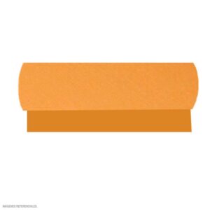 Microporoso Afelpado Naranja 50 X 60 Cm