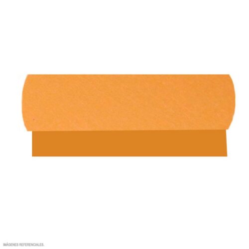 Microporoso Afelpado Naranja 50 X 60 Cm