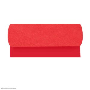 Microporoso Afelpado Rojo 50 X 60 Cm