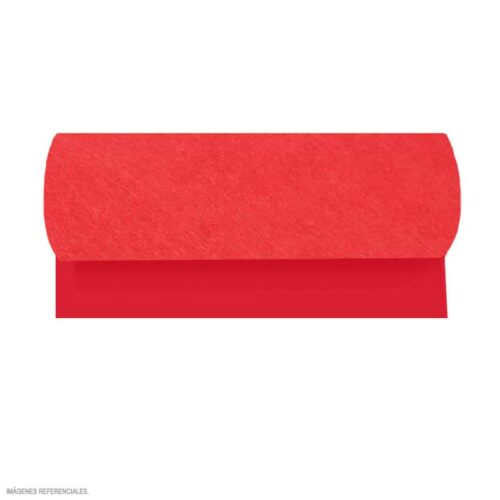 Microporoso Afelpado Rojo 50 X 60 Cm