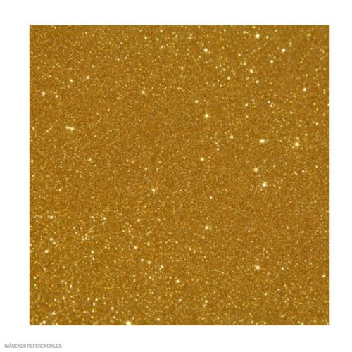 Microporoso Escarchado Dorado 50 X 60 Cm