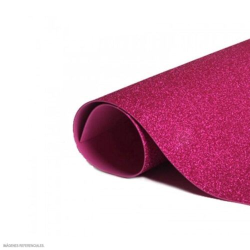 Microporoso Escarchado Fucsia 50 X 60 Cm