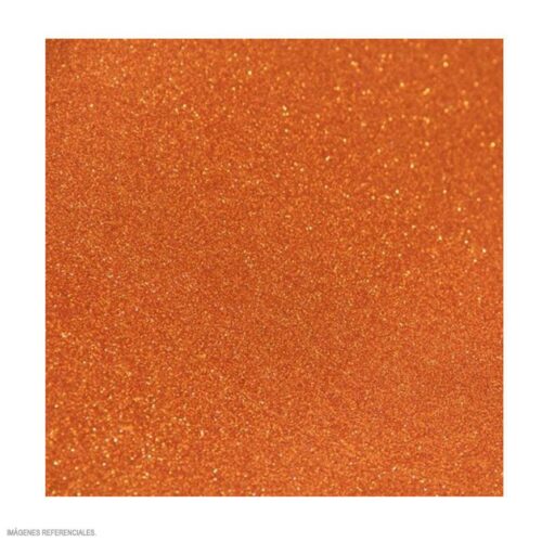 Microporoso Escarchado Naranja 50 X 60 Cm