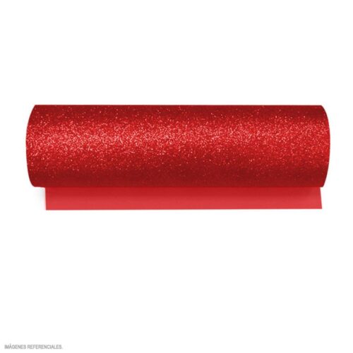 Microporoso Escarchado Rojo 50 X 60 Cm Microporoso Escarchado Rojo 50 X 60 Cm
