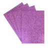 Microporoso Escarchado A4 Lila X 10 Und
