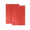Microporoso Escarchado A4 Rojo X 10 Und